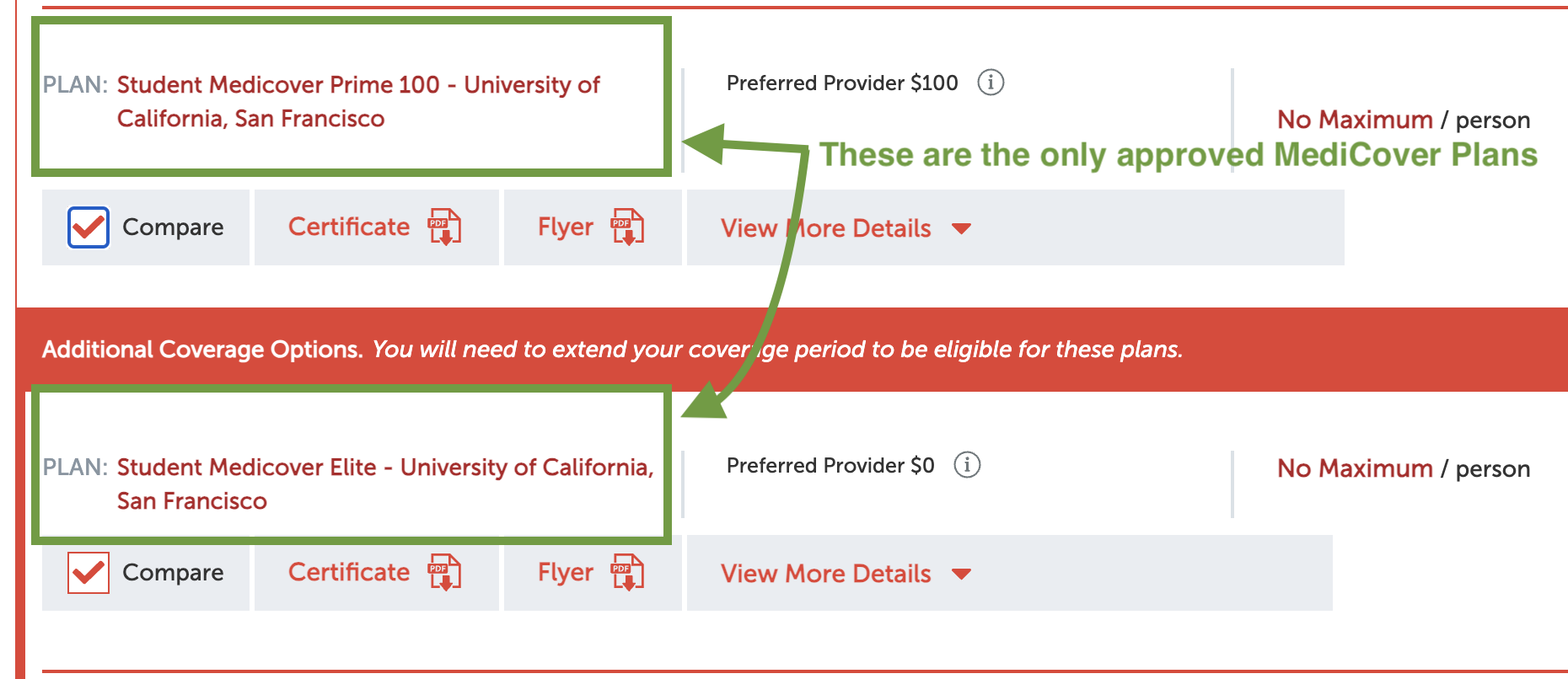 APM 430 Student Services Fees and Insurance Options Graduate